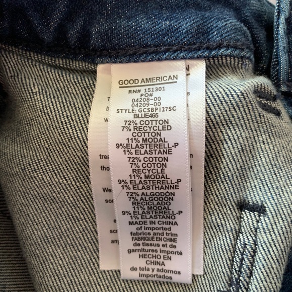 Good American denim cutoff shorts - Picture 10 of 13